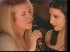 Stevie and Sharon perform Edge of 17 on VH1's Storytellers 1998